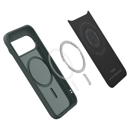 Funda MagSafe para Google Pixel 11 Pro XL, Spigen, Liquid Air, Verde ACS11863