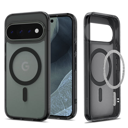 Funda MagSafe para Google Pixel 11 Pro XL, Spigen, Ultra Hybrid, Negra Satinada ACS11452