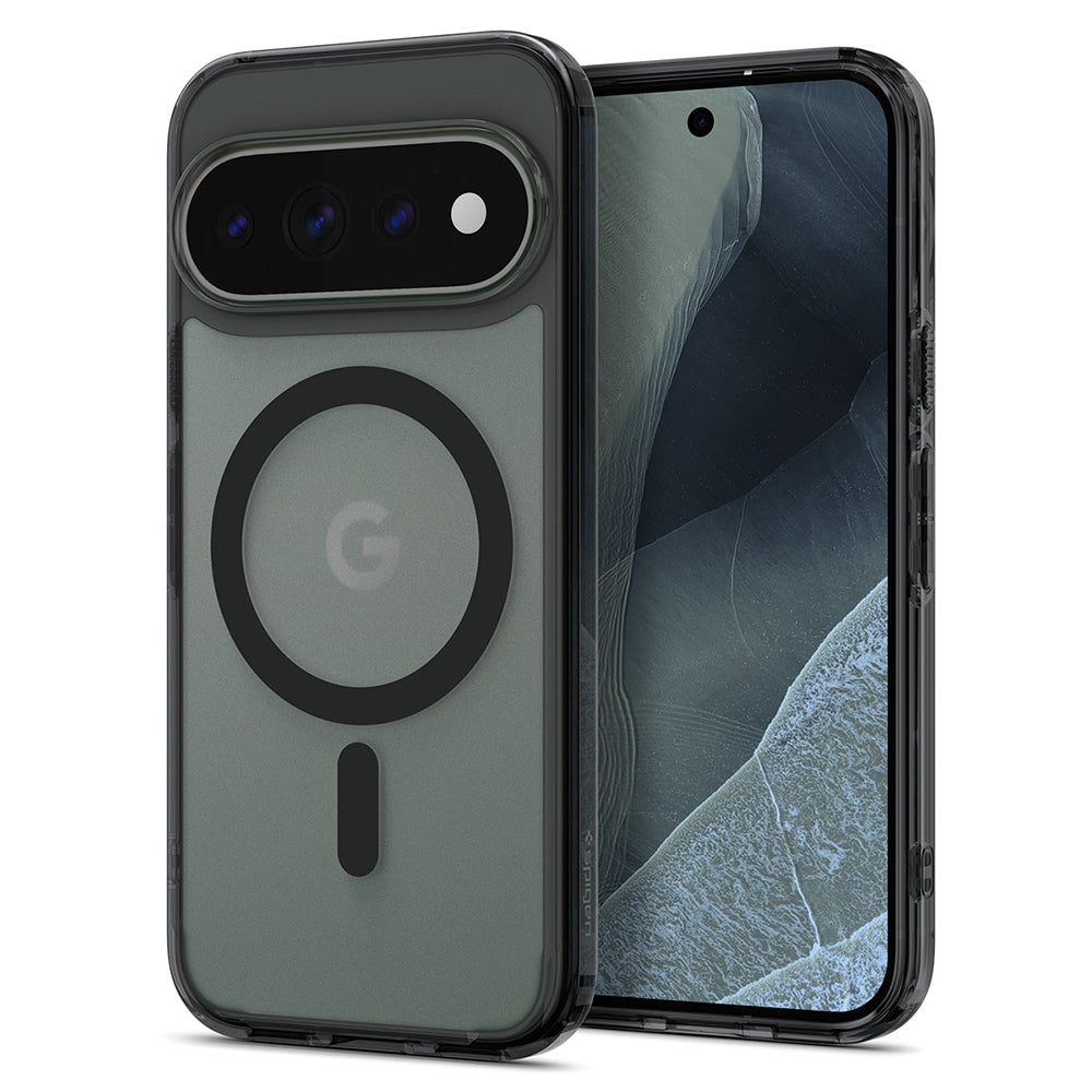 Funda MagSafe para Google Pixel 11 Pro XL, Spigen, Ultra Hybrid, Negra Satinada ACS11452