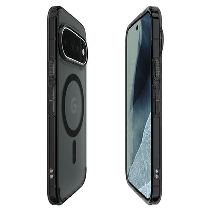 Funda MagSafe para Google Pixel 11 Pro XL, Spigen, Ultra Hybrid, Negra Satinada ACS11452