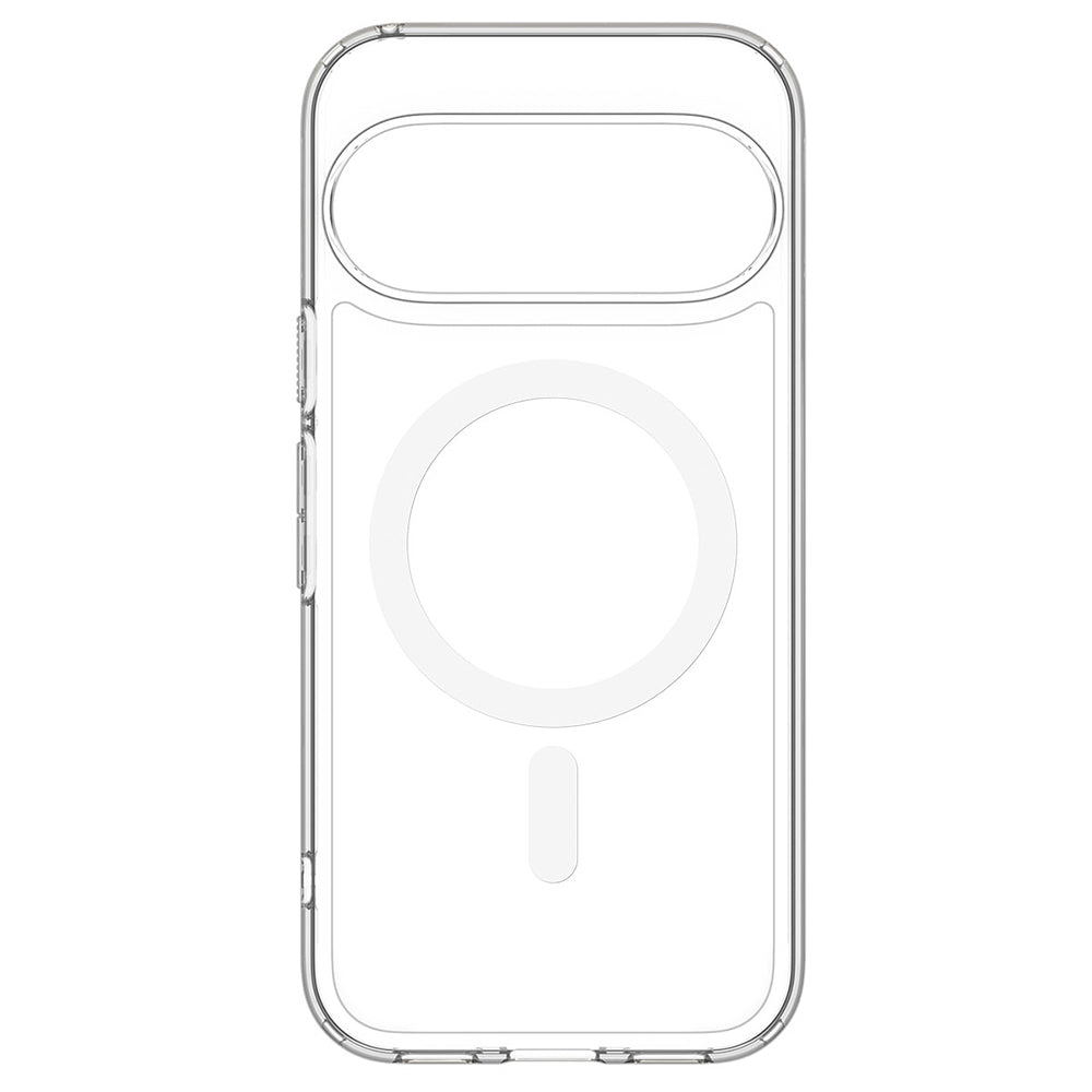 Funda MagSafe para Google Pixel 11 Pro XL, Spigen, Ultra Hybrid, Transparente Blanca ACS11451