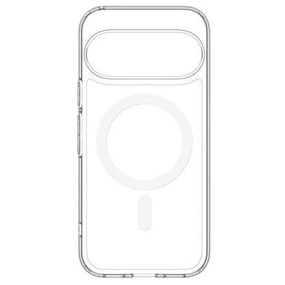 Funda MagSafe para Google Pixel 11 Pro XL, Spigen, Ultra Hybrid, Transparente Blanca ACS11451