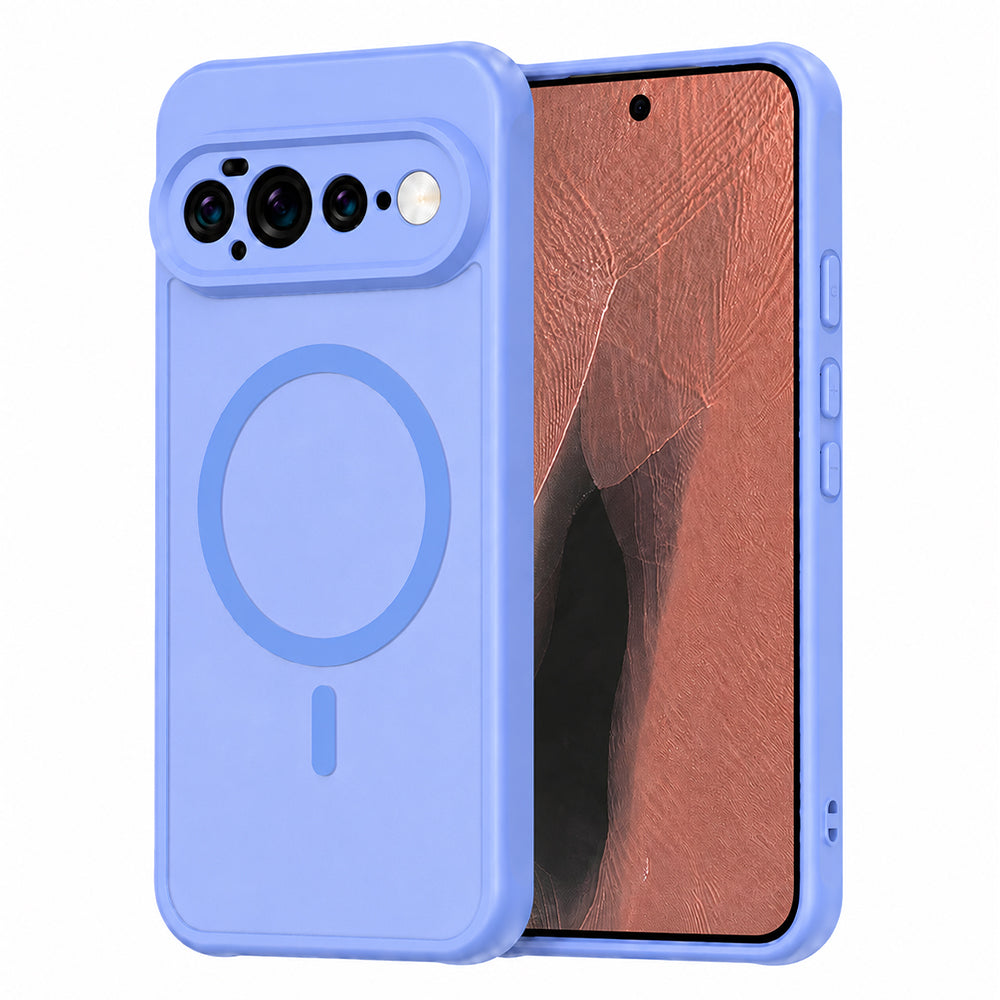 Funda MagSafe para Google Pixel 11 Pro XL, Techsuit, HaloFrost II, Azul