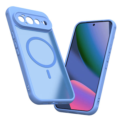 Funda MagSafe para Google Pixel 11 Pro XL, Techsuit, HaloFrost II, Azul