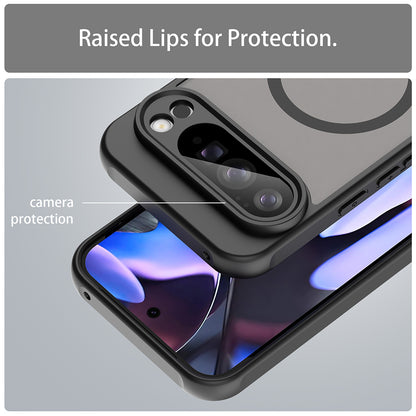 Funda MagSafe para Google Pixel 11 Pro XL, Techsuit, HaloFrost II, Negra