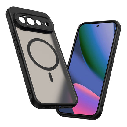 Funda MagSafe para Google Pixel 11 Pro XL, Techsuit, HaloFrost II, Negra