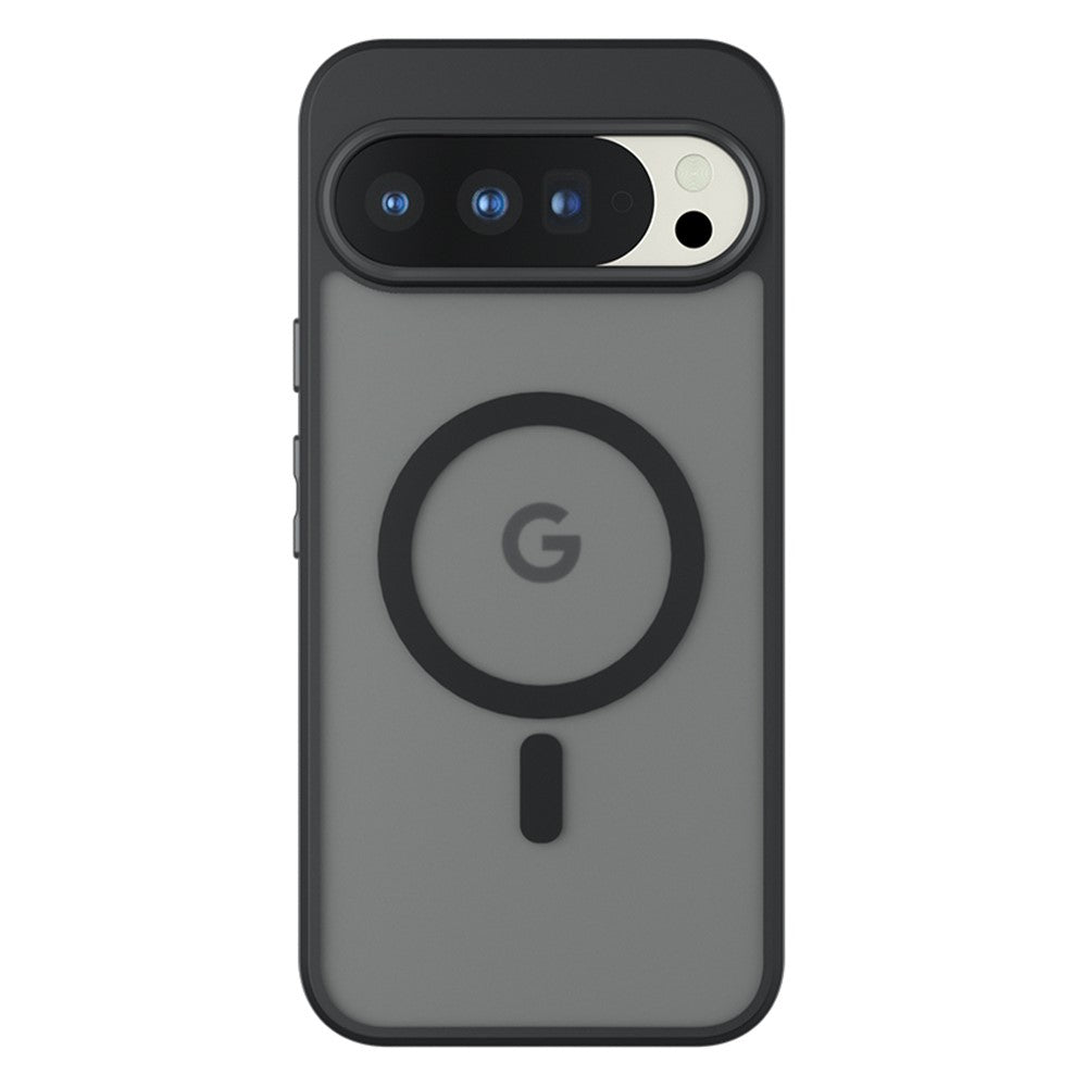 Funda MagSafe para Google Pixel 11 Pro XL, Techsuit, PureFrost, Negra Satinada
