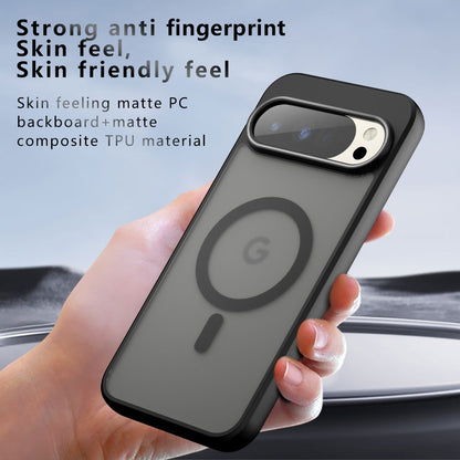 Funda MagSafe para Google Pixel 11 Pro XL, Techsuit, PureFrost, Negra Satinada