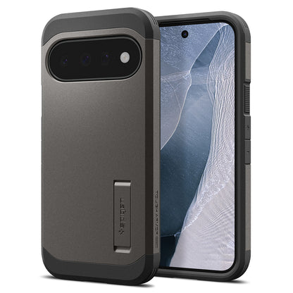 Funda MagSafe para Google Pixel 11, Spigen, Tough Armor, Gris ACS11855