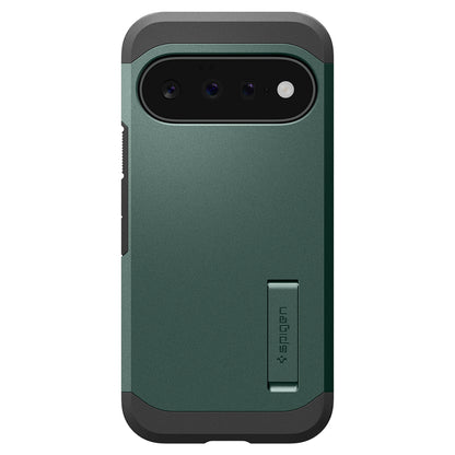 Funda MagSafe para Google Pixel 11, Spigen, Tough Armor, Verde ACS11854