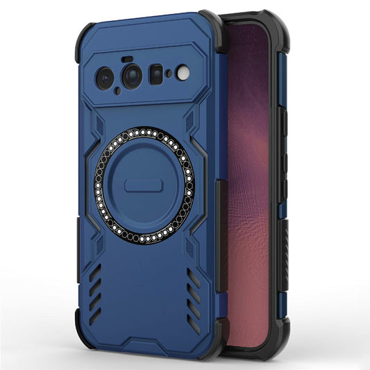 Funda MagSafe para Google Pixel 11, Techsuit, ArmorMag, azul