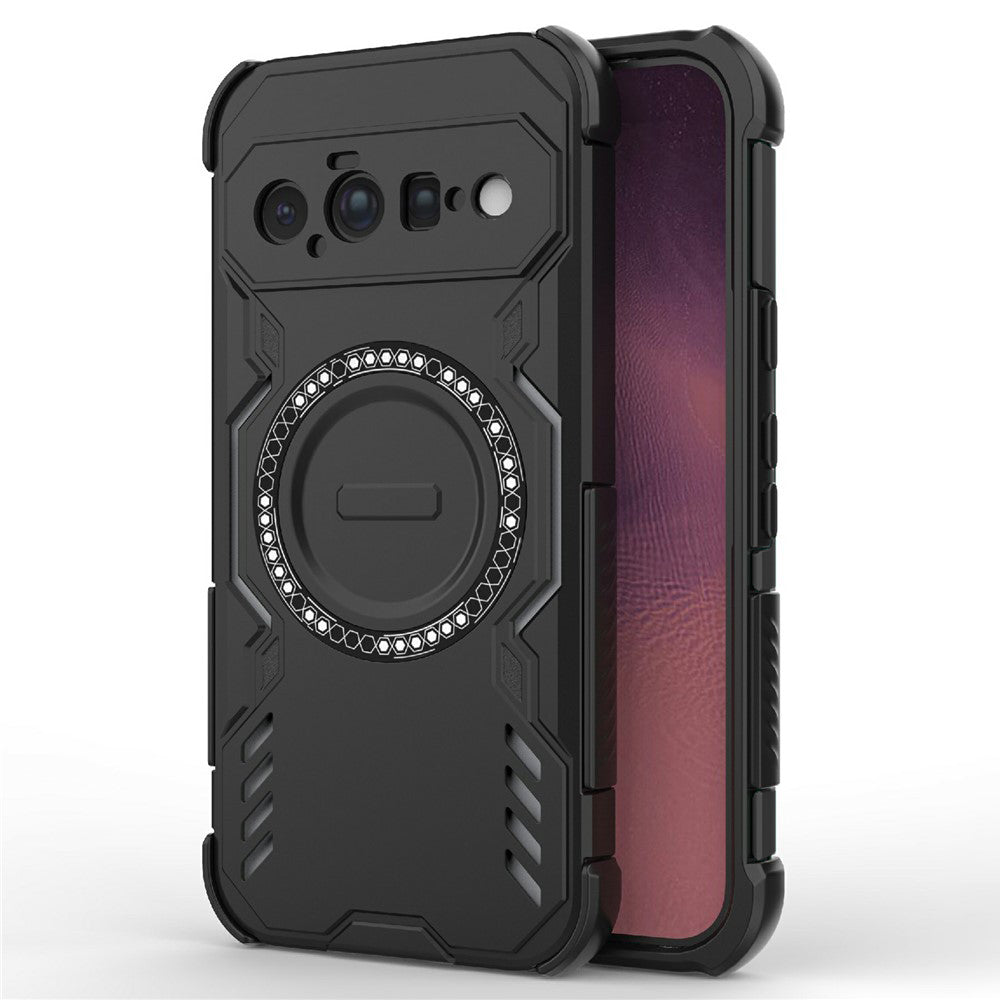 Funda MagSafe para Google Pixel 11, Techsuit, ArmorMag, negra