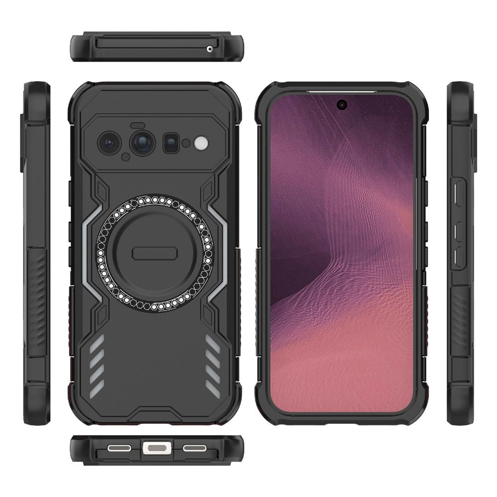 Funda MagSafe para Google Pixel 11, Techsuit, ArmorMag, negra