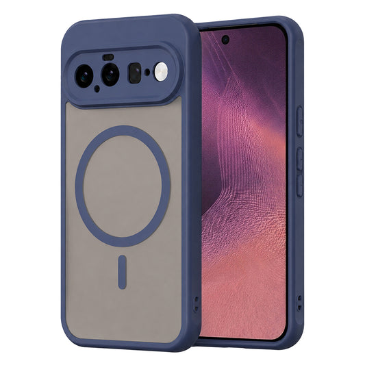 Funda MagSafe para Google Pixel 11, Techsuit, HaloFrost II, Azul marino