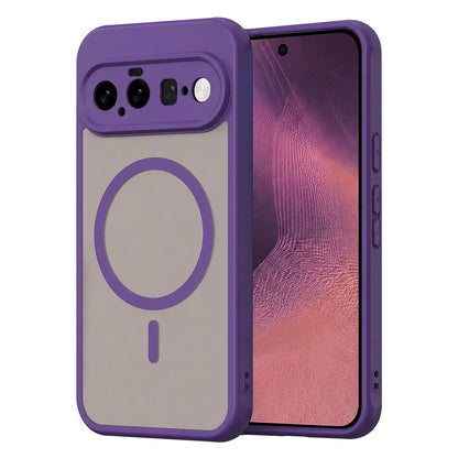 Funda MagSafe para Google Pixel 11, Techsuit, HaloFrost II, Morado