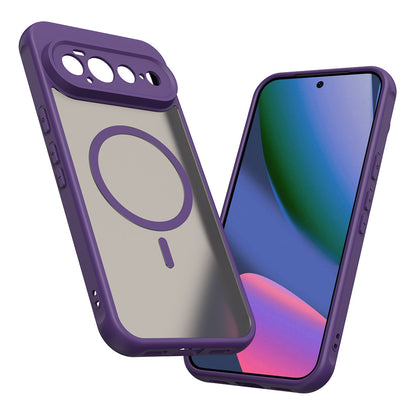 Funda MagSafe para Google Pixel 11, Techsuit, HaloFrost II, Morado