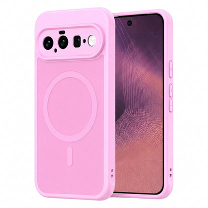 Funda MagSafe para Google Pixel 11, Techsuit, HaloFrost II, Rosa