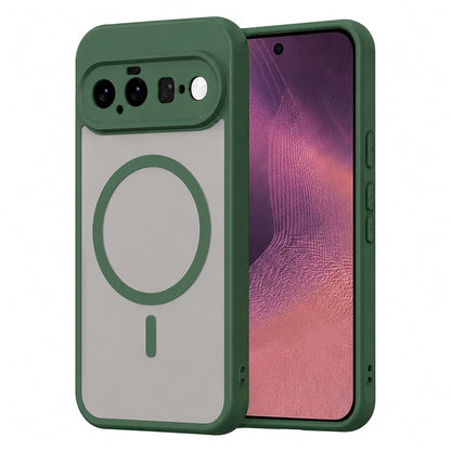 Funda MagSafe para Google Pixel 11, Techsuit, HaloFrost II, Verde