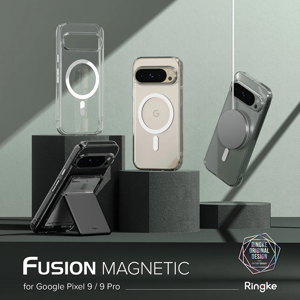 Funda MagSafe para Google Pixel 9 / 9 Pro, Ringke, Fusion, Transparente
