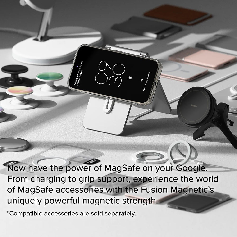 Funda MagSafe para Google Pixel 9 / 9 Pro, Ringke, Fusion, Transparente