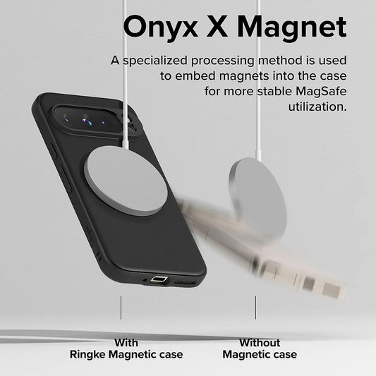 Funda MagSafe para Google Pixel 9 Pro, Ringke, Onyx, Negra