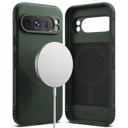 Funda MagSafe para Google Pixel 9 Pro, Ringke, Ónix, Verde Oscuro