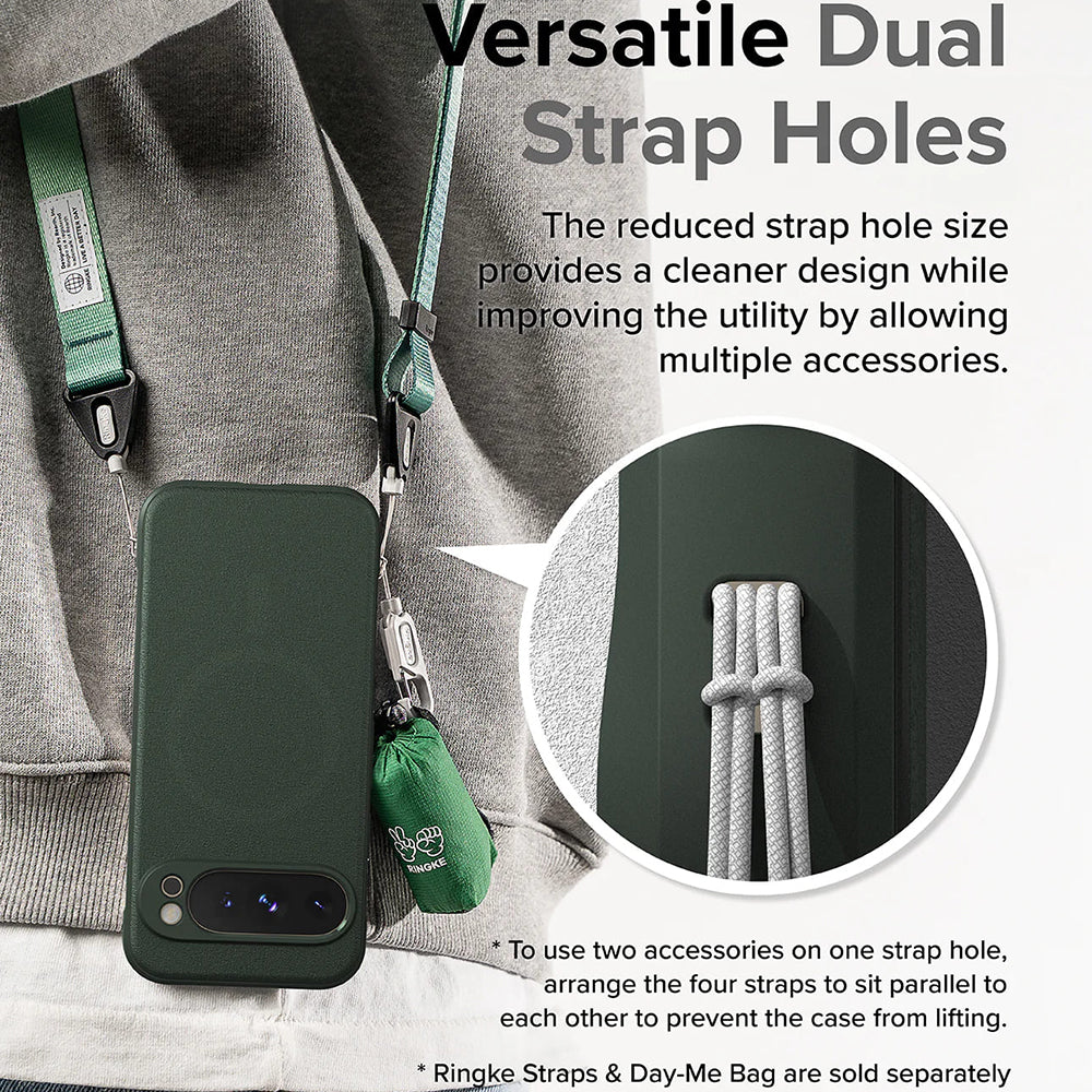 Funda MagSafe para Google Pixel 9 Pro, Ringke, Ónix, Verde Oscuro