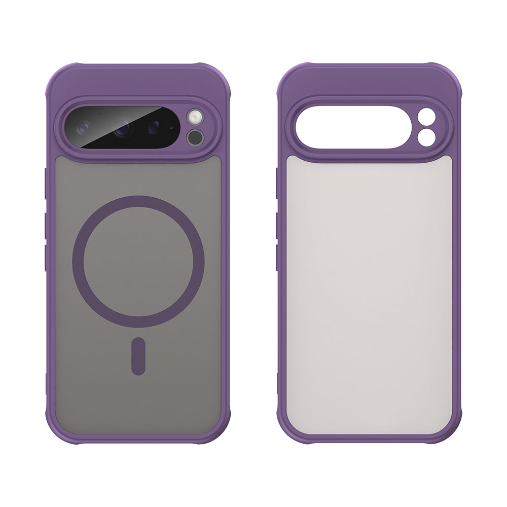 Funda MagSafe para Google Pixel 9 Pro, Techsuit, HaloFrost II, Morado