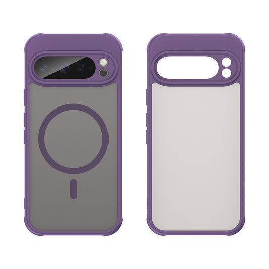 Funda MagSafe para Google Pixel 9 Pro, Techsuit, HaloFrost II, Morado
