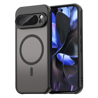 Funda MagSafe para Google Pixel 9 Pro, Techsuit, HaloFrost II, Negra