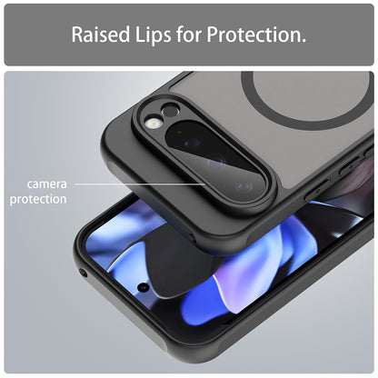 Funda MagSafe para Google Pixel 9 Pro, Techsuit, HaloFrost II, Negra