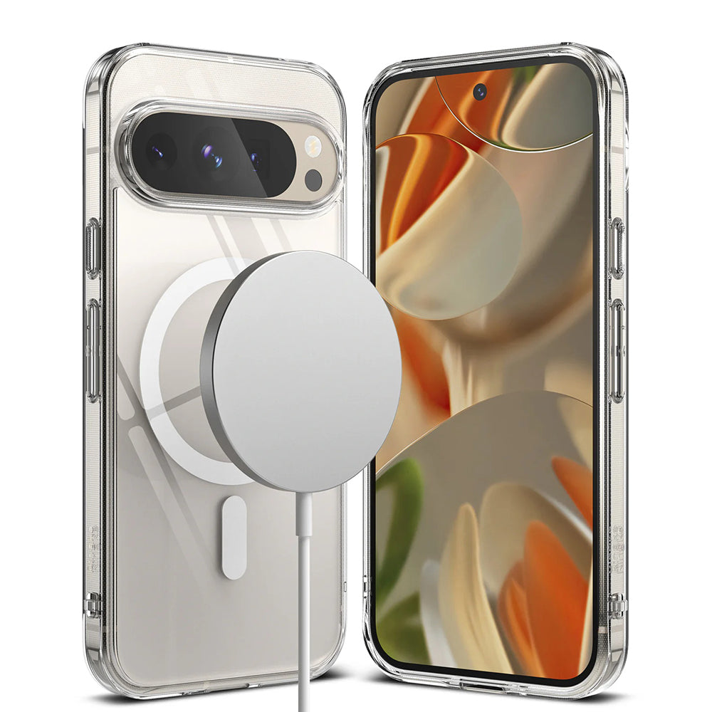 Funda MagSafe para Google Pixel 9 Pro XL, Ringke, Fusion, Transparente