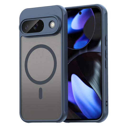 Funda MagSafe para Google Pixel 9, Techsuit, HaloFrost II, Azul Marino