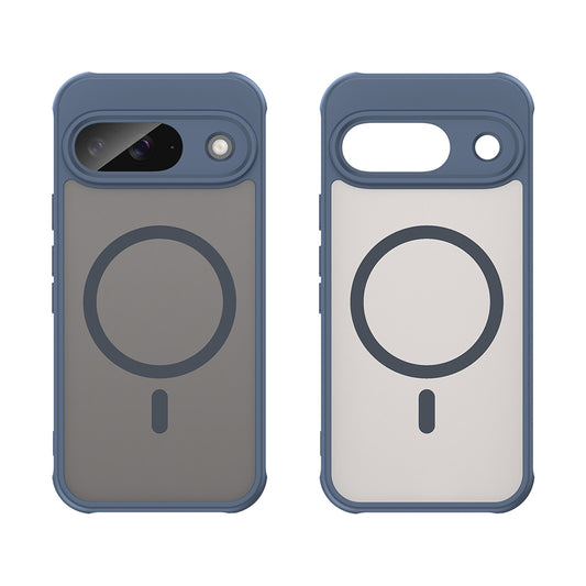 Funda MagSafe para Google Pixel 9, Techsuit, HaloFrost II, Azul Marino