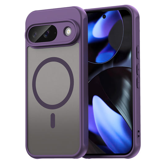 Funda MagSafe para Google Pixel 9, Techsuit, HaloFrost II, Morado