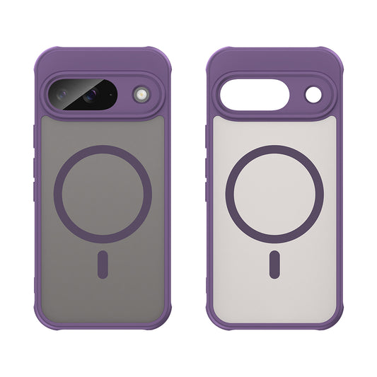 Funda MagSafe para Google Pixel 9, Techsuit, HaloFrost II, Morado