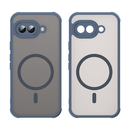 Funda MagSafe para Google Pixel 9a, Techsuit, HaloFrost II, Azul Marino