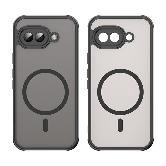 Funda MagSafe para Google Pixel 9a, Techsuit, HaloFrost II, Negra