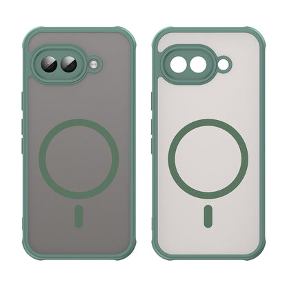Funda MagSafe para Google Pixel 9a, Techsuit, HaloFrost II, Verde
