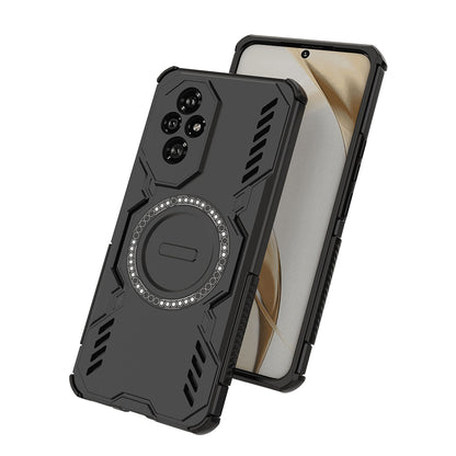 Funda MagSafe para Honor 200, Techsuit, ArmorMag, Negra