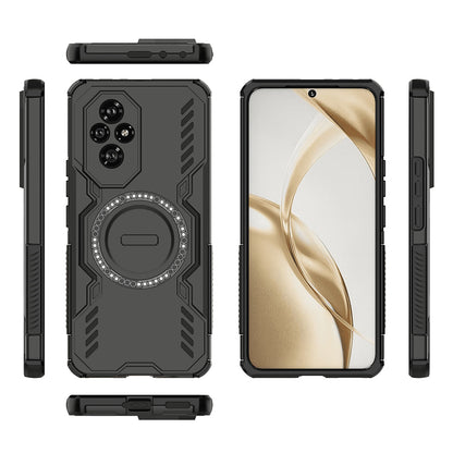 Funda MagSafe para Honor 200, Techsuit, ArmorMag, Negra