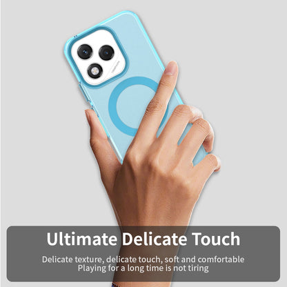 Funda MagSafe para Honor 400 Lite, Techsuit, CandyCase, Azul