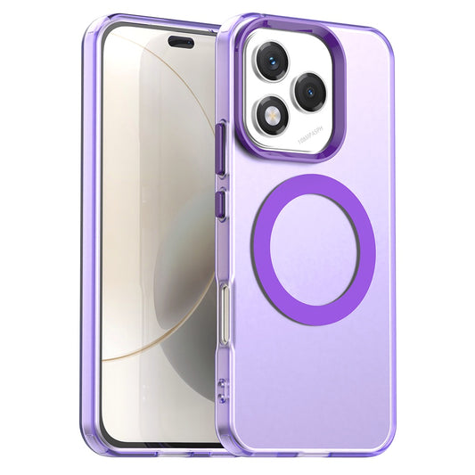 Funda MagSafe para Honor 400 Lite, Techsuit, CandyCase, Morado