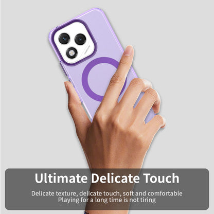 Funda MagSafe para Honor 400 Lite, Techsuit, CandyCase, Morado