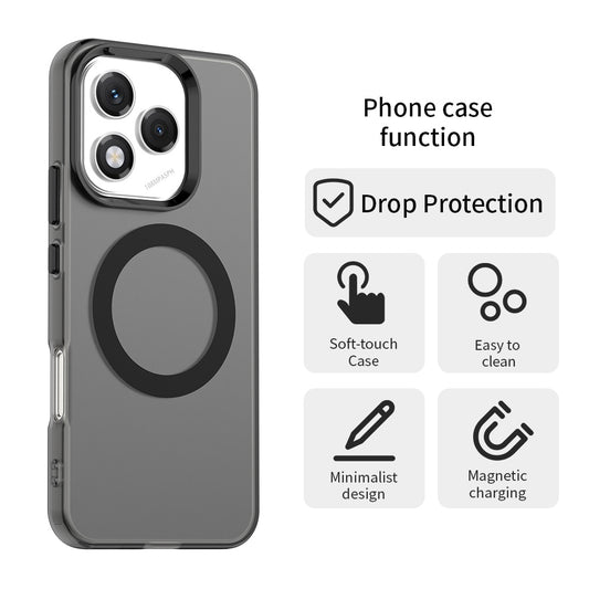 Funda MagSafe para Honor 400 Lite, Techsuit, CandyCase, Negra