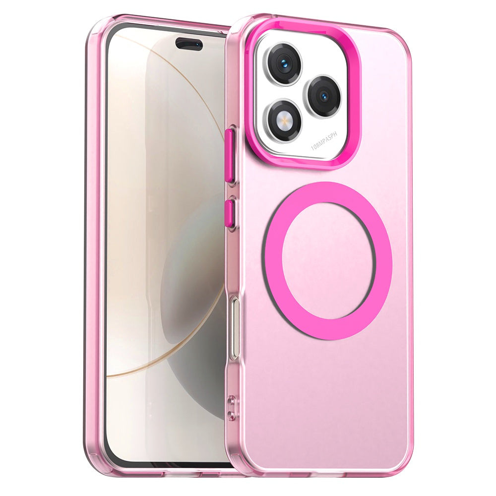 Funda MagSafe para Honor 400 Lite, Techsuit, CandyCase, Rosa