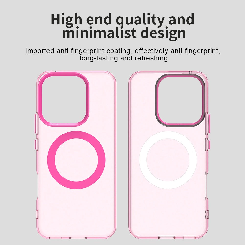 Funda MagSafe para Honor 400 Lite, Techsuit, CandyCase, Rosa