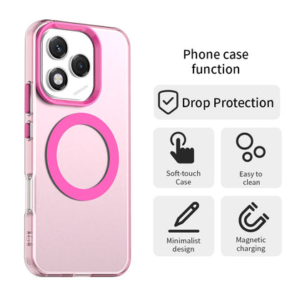 Funda MagSafe para Honor 400 Lite, Techsuit, CandyCase, Rosa