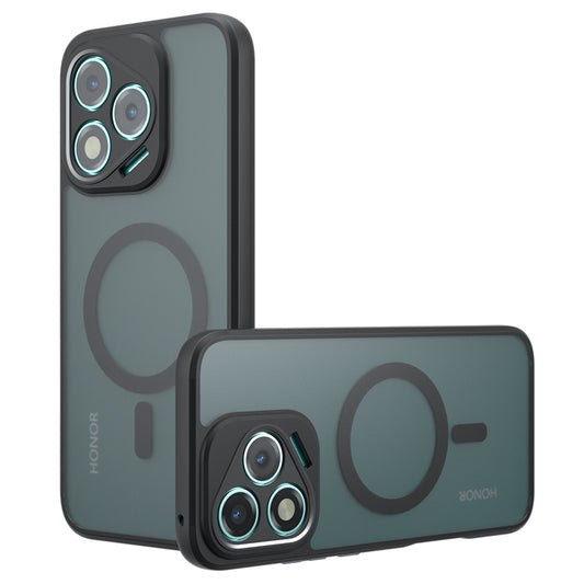 Funda MagSafe para Honor 400 Lite, Techsuit, PureFrost, Negra