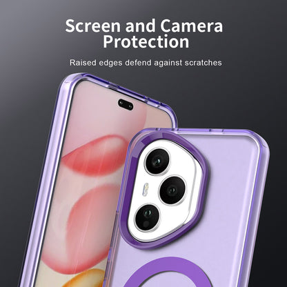 Funda MagSafe para Honor 400 Pro, Techsuit, CandyCase, Morado